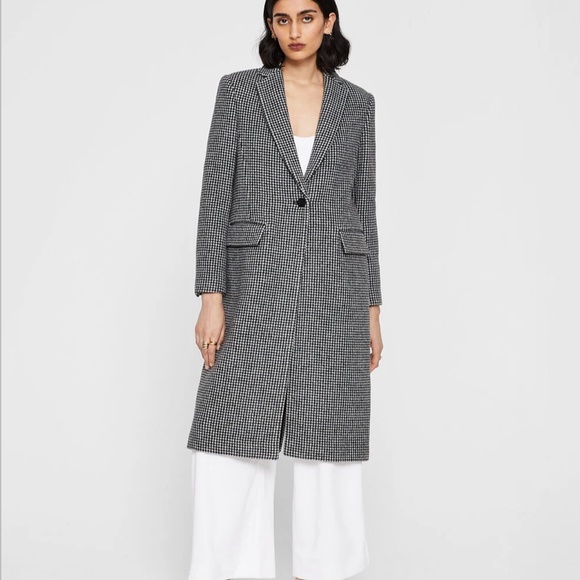 Club Monaco Jackets & Blazers - Slim Tailored Coat - Brand New - NEVER WORN - Black & White Houndstooth